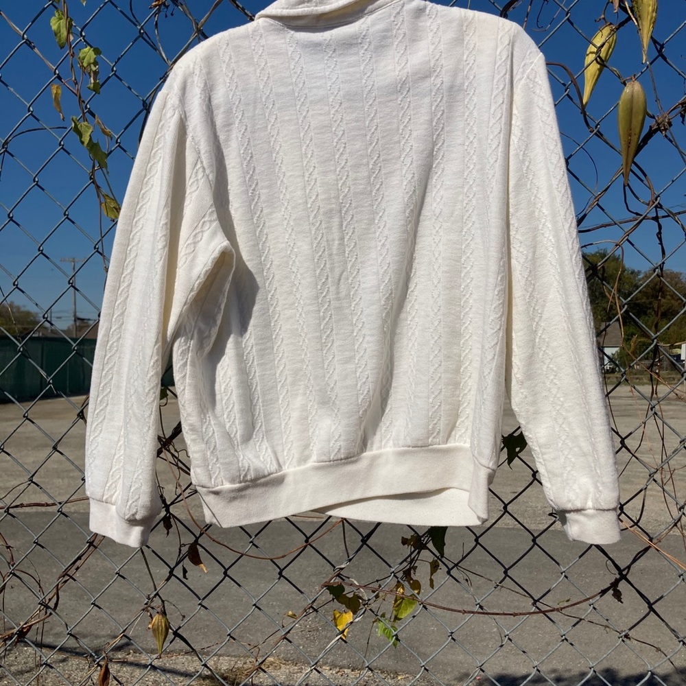 Vintage 90s embroidered sweatshirt - Picture 3 of 3
